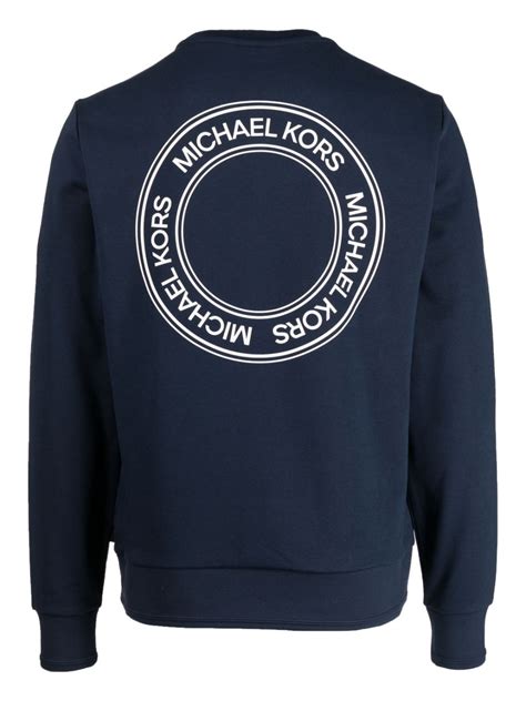 michael michael kors cotton lace up sweatshirt|Michael Kors sweatshirt men's.